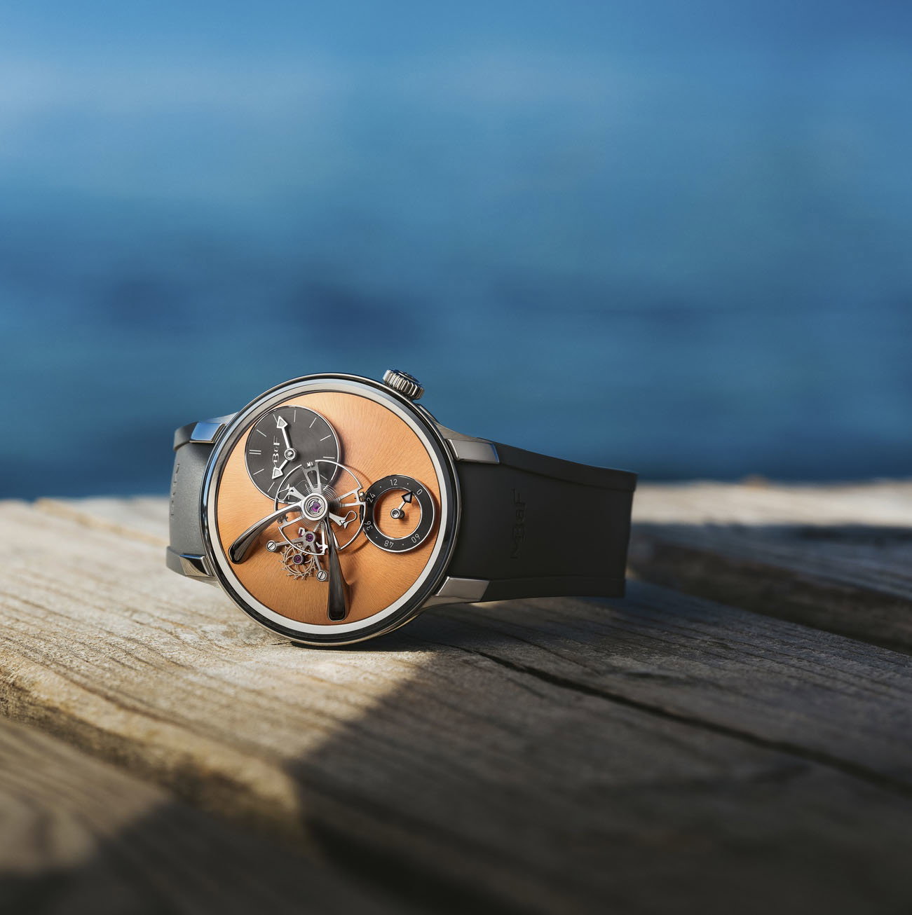 MB&F LM101 EVO Ti Salmon