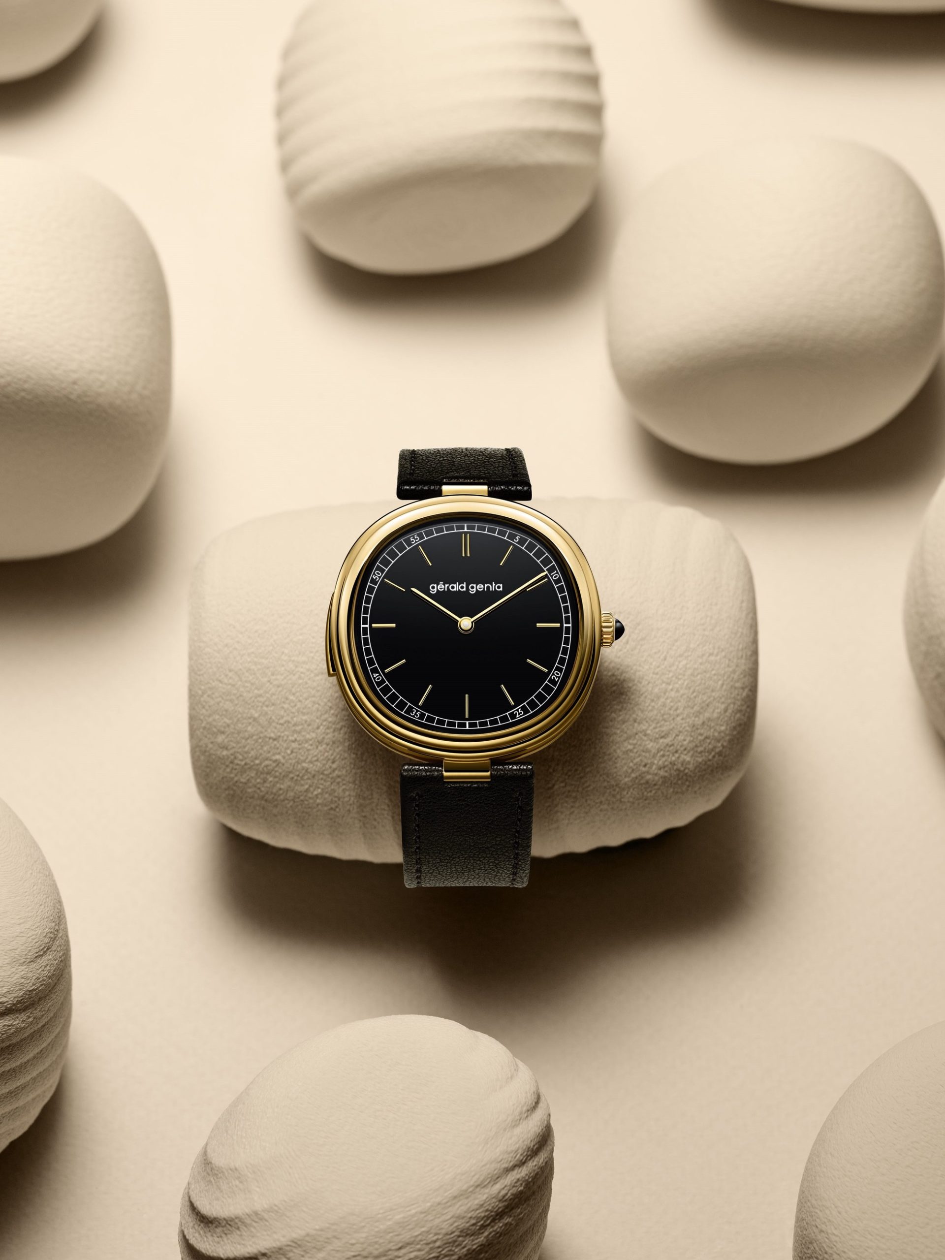 Gerald Genta Geneva Minute Repeater Black Onyx