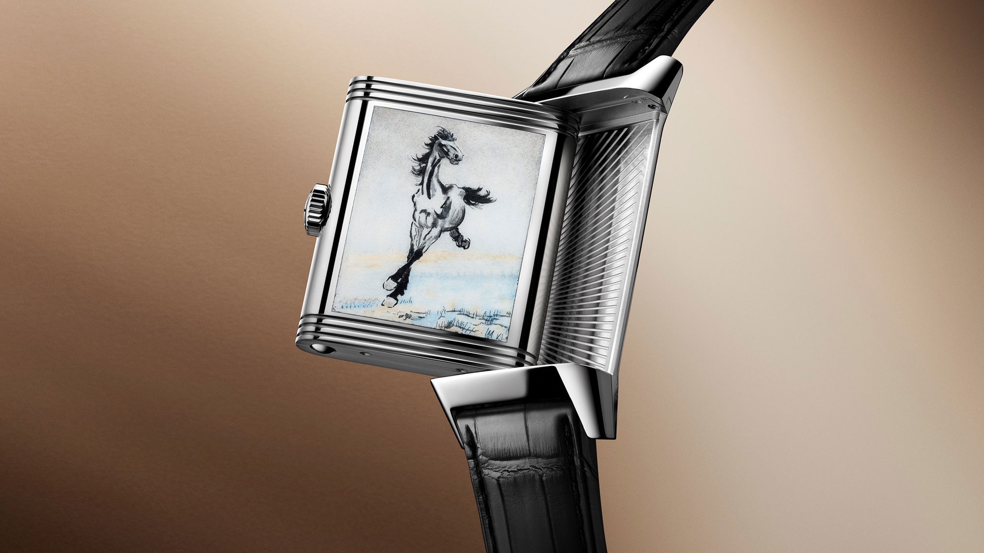 Jaeger-LeCoultre Reverso Tribute Enamel Xu Beihong &quot;The Running Horse&quot;