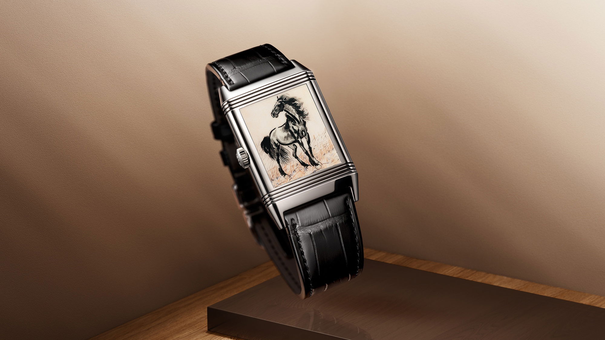 Jaeger-LeCoultre Reverso Tribute Enamel Xu Beihong &quot;The Standing Horse&quot;