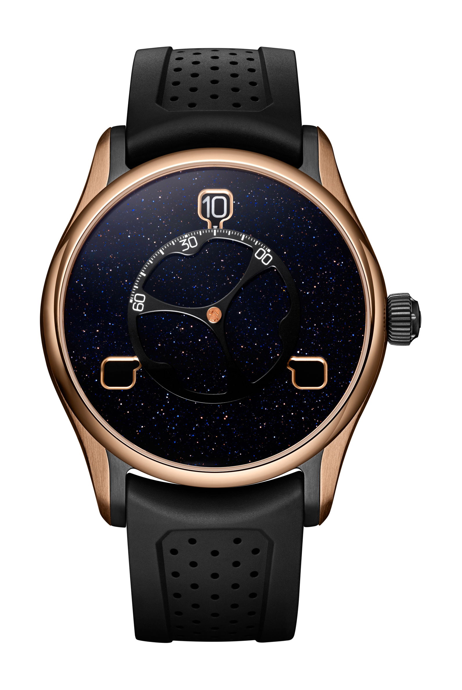 H. Moser &amp; Cie Pioneer Flying Hours Aventurine