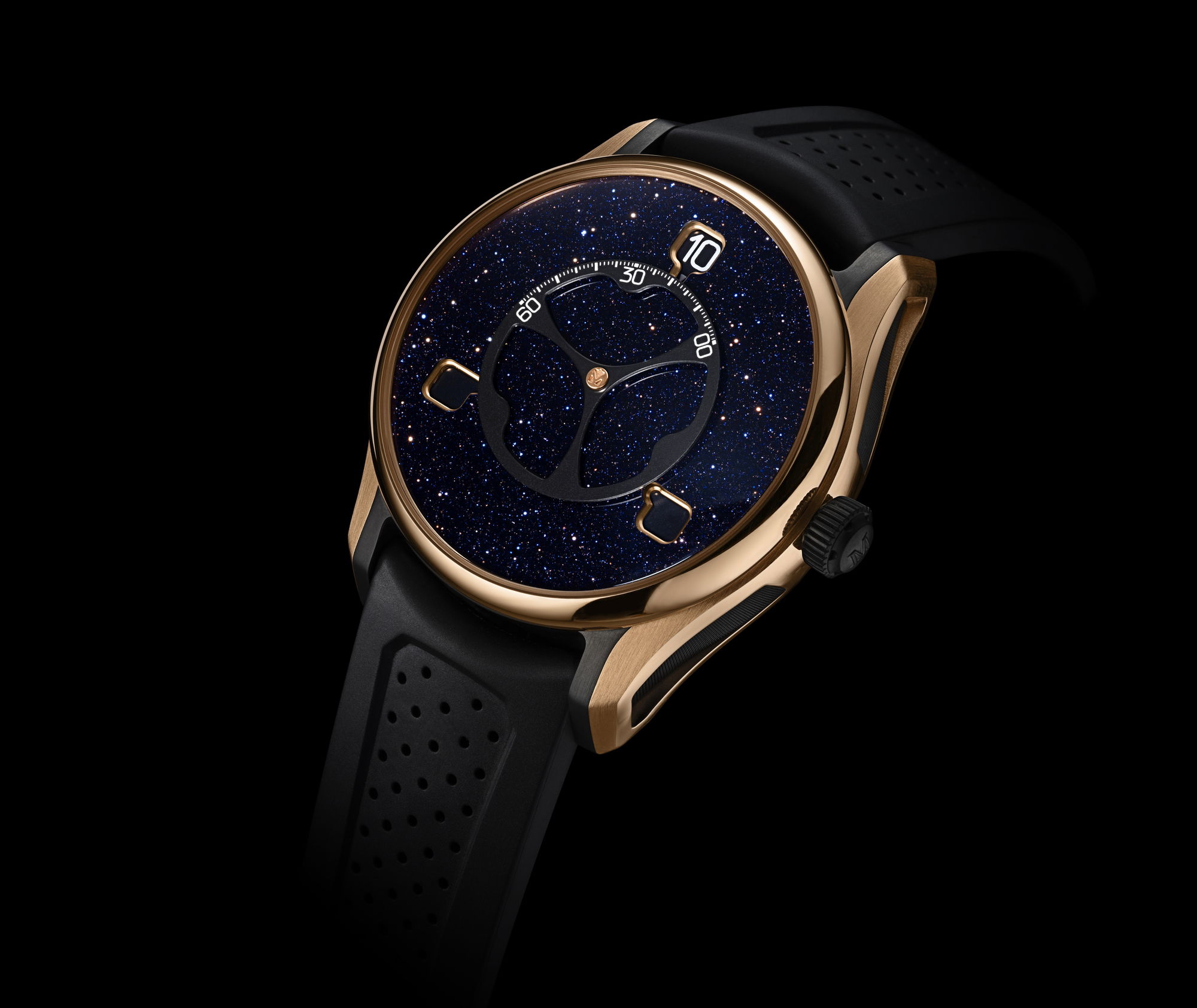 H. Moser &amp; Cie Pioneer Flying Hours Aventurine