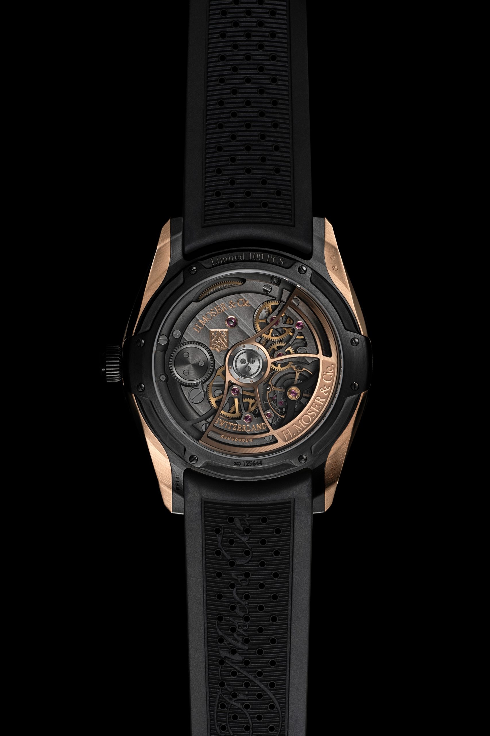 H. Moser &amp; Cie Pioneer Flying Hours Aventurine