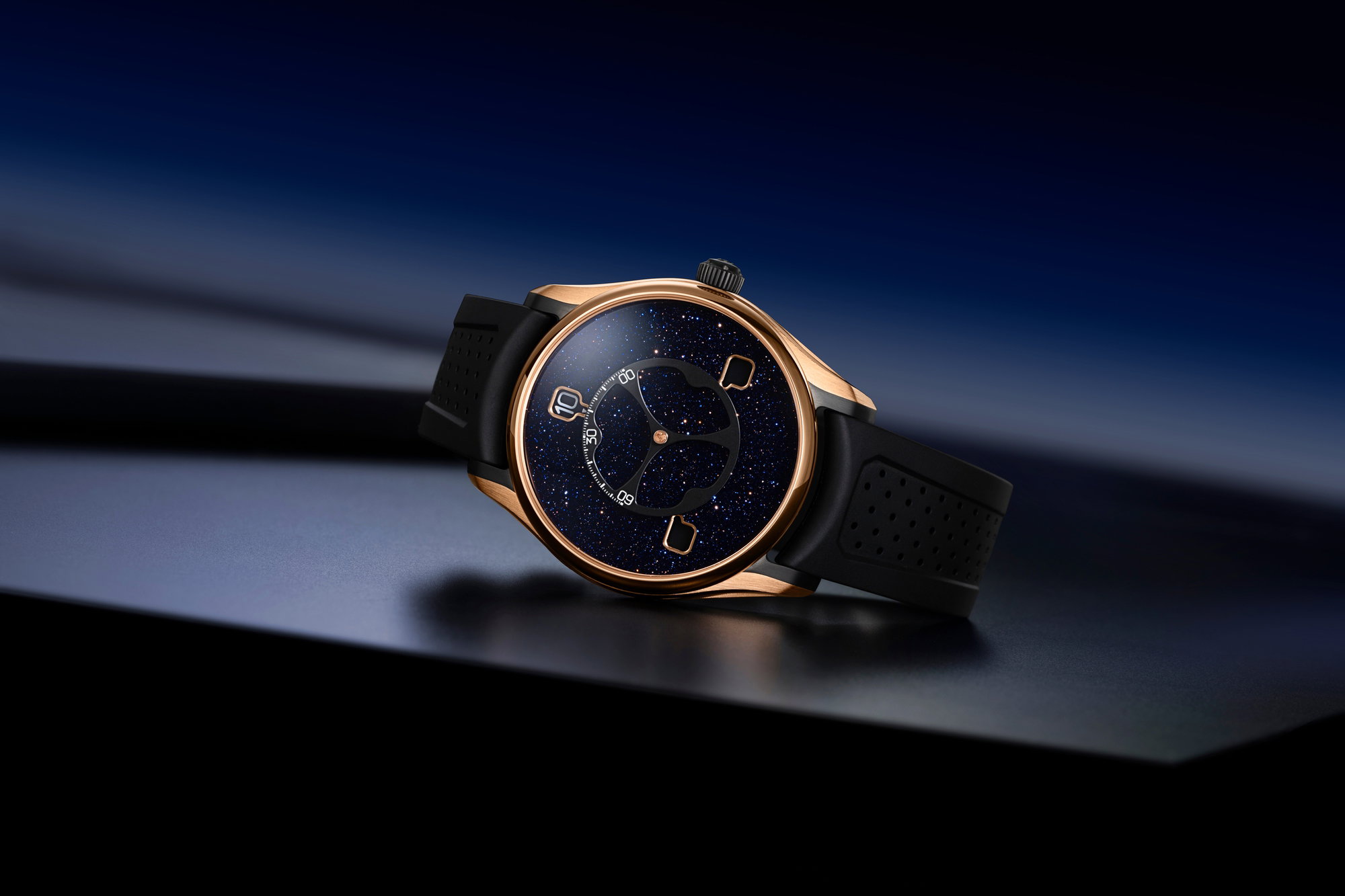 H. Moser & Cie Pioneer Flying Hours Aventurine