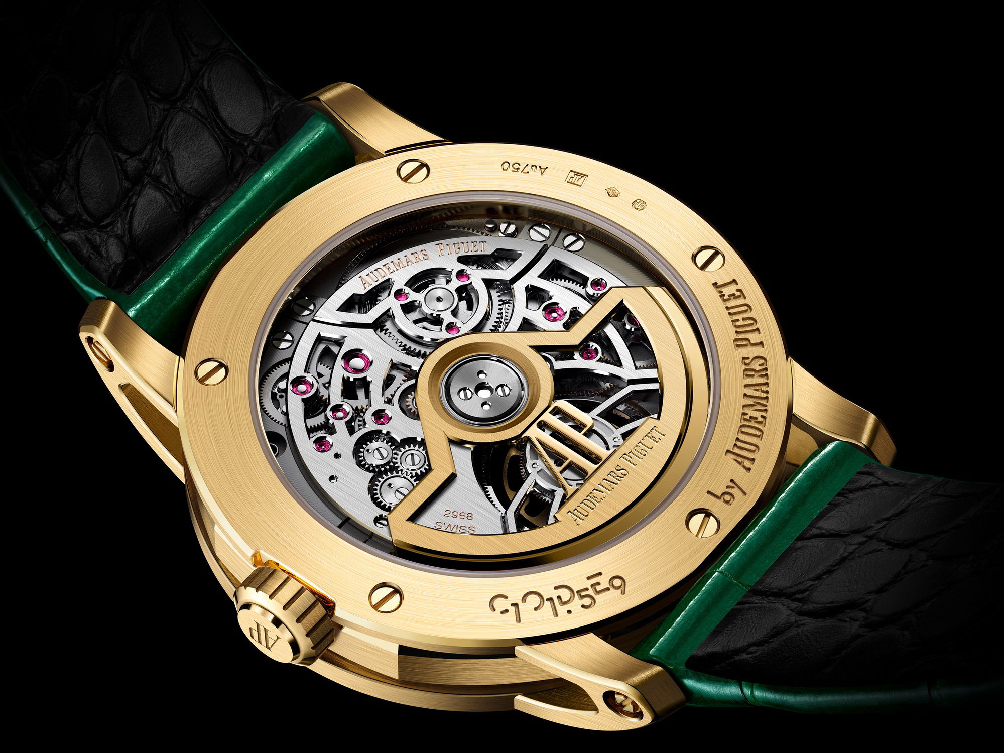 Audemars Piguet Code 11.59 by Audemars Piguet Selfwinding Flying Tourbillon 38 Malachite