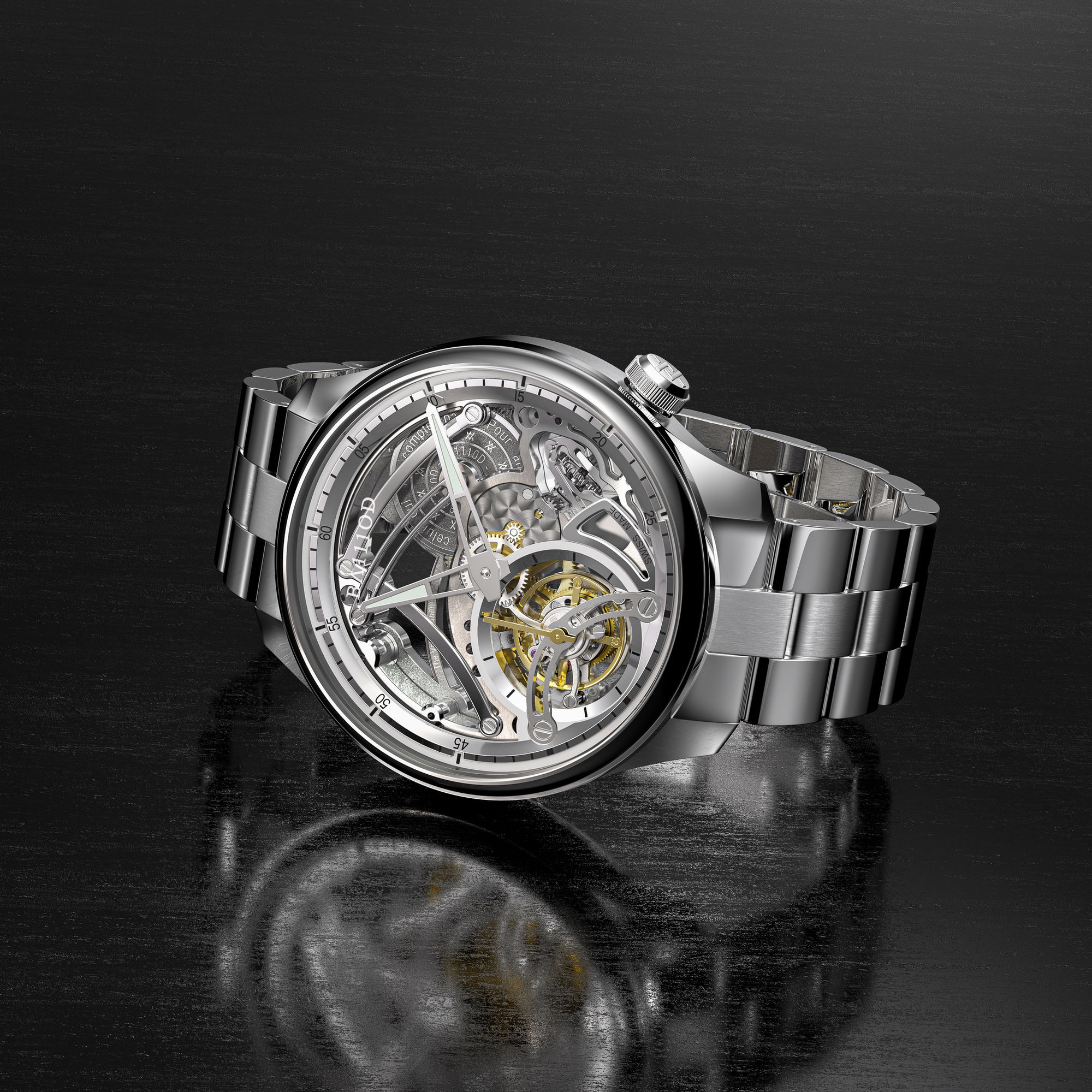 BA111OD Chapter 4 Skeleton Tourbillon  Ice White