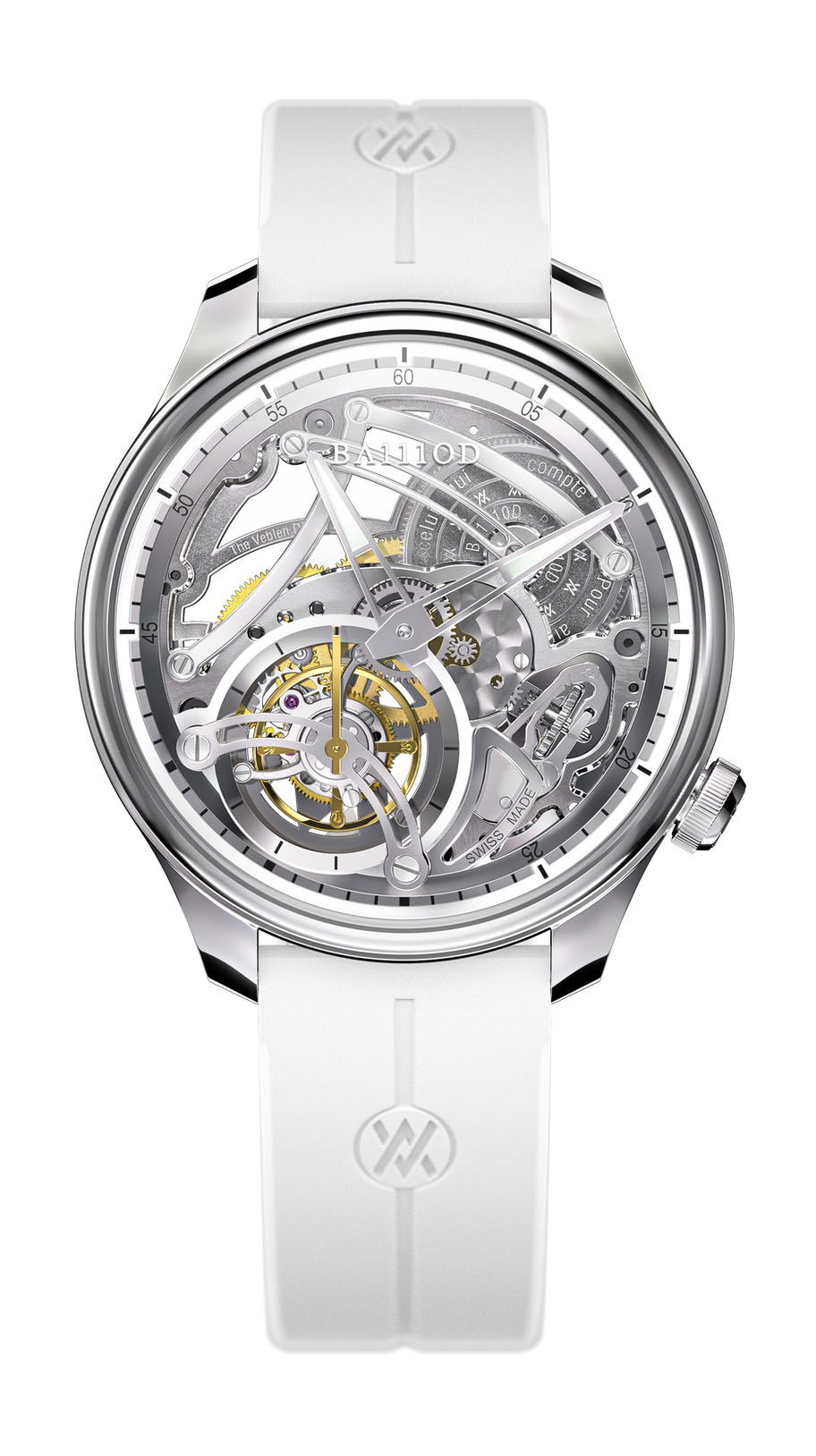 BA111OD Chapter 4 Skeleton Tourbillon  Ice White