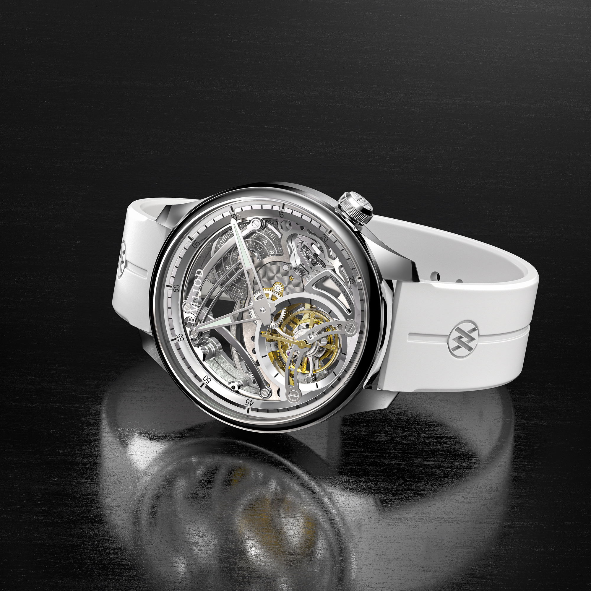 BA111OD Chapter 4 Skeleton Tourbillon  Ice White