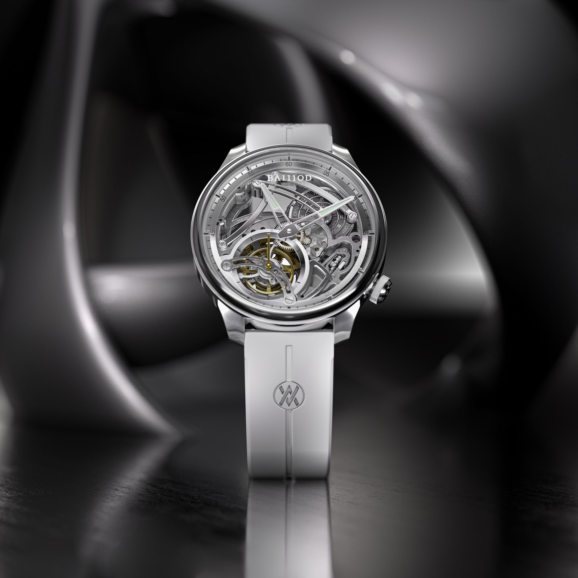 BA111OD Chapter 4 Skeleton Tourbillon  Ice White