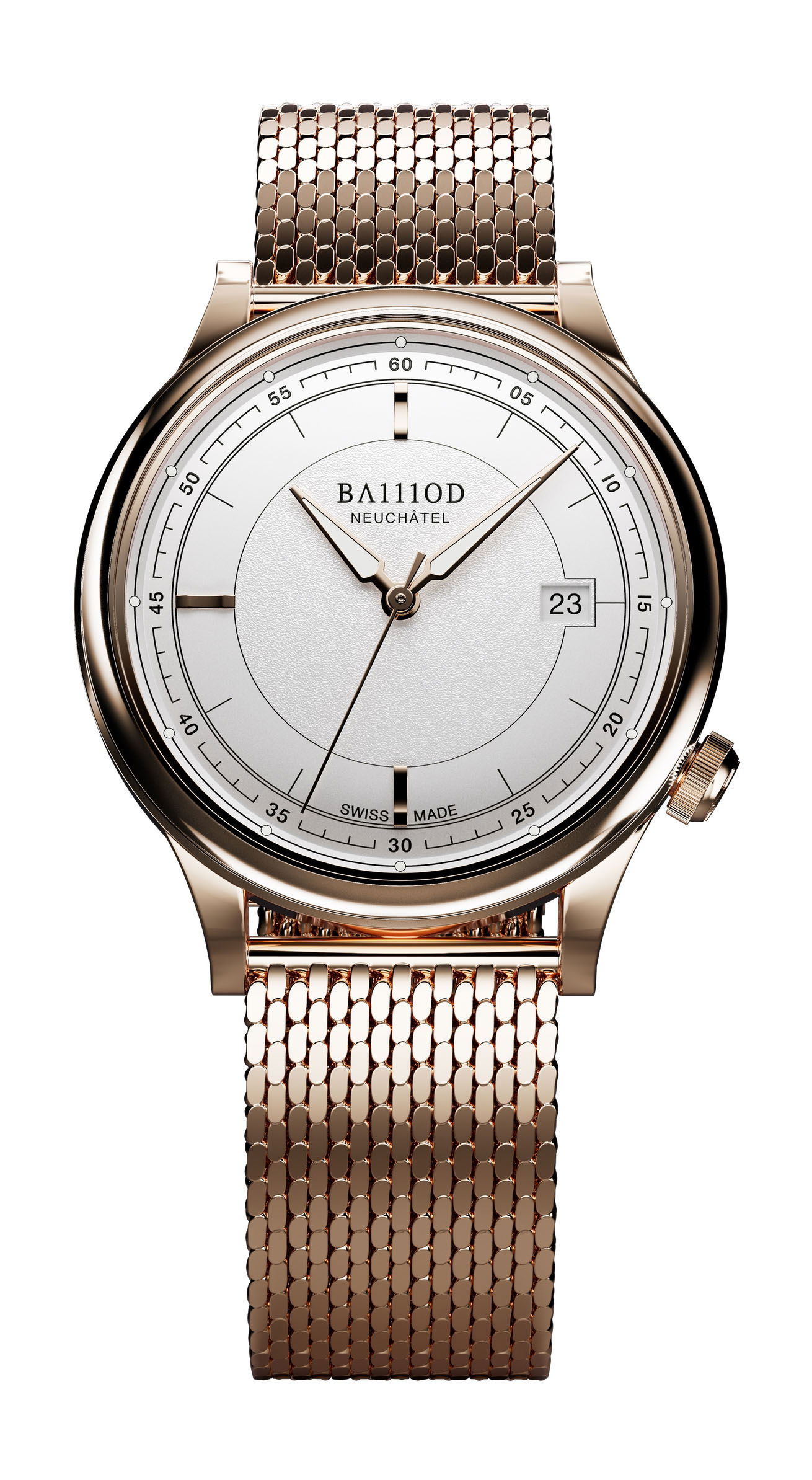 BA111OD Chapter 8 White Carnation Gold PVD