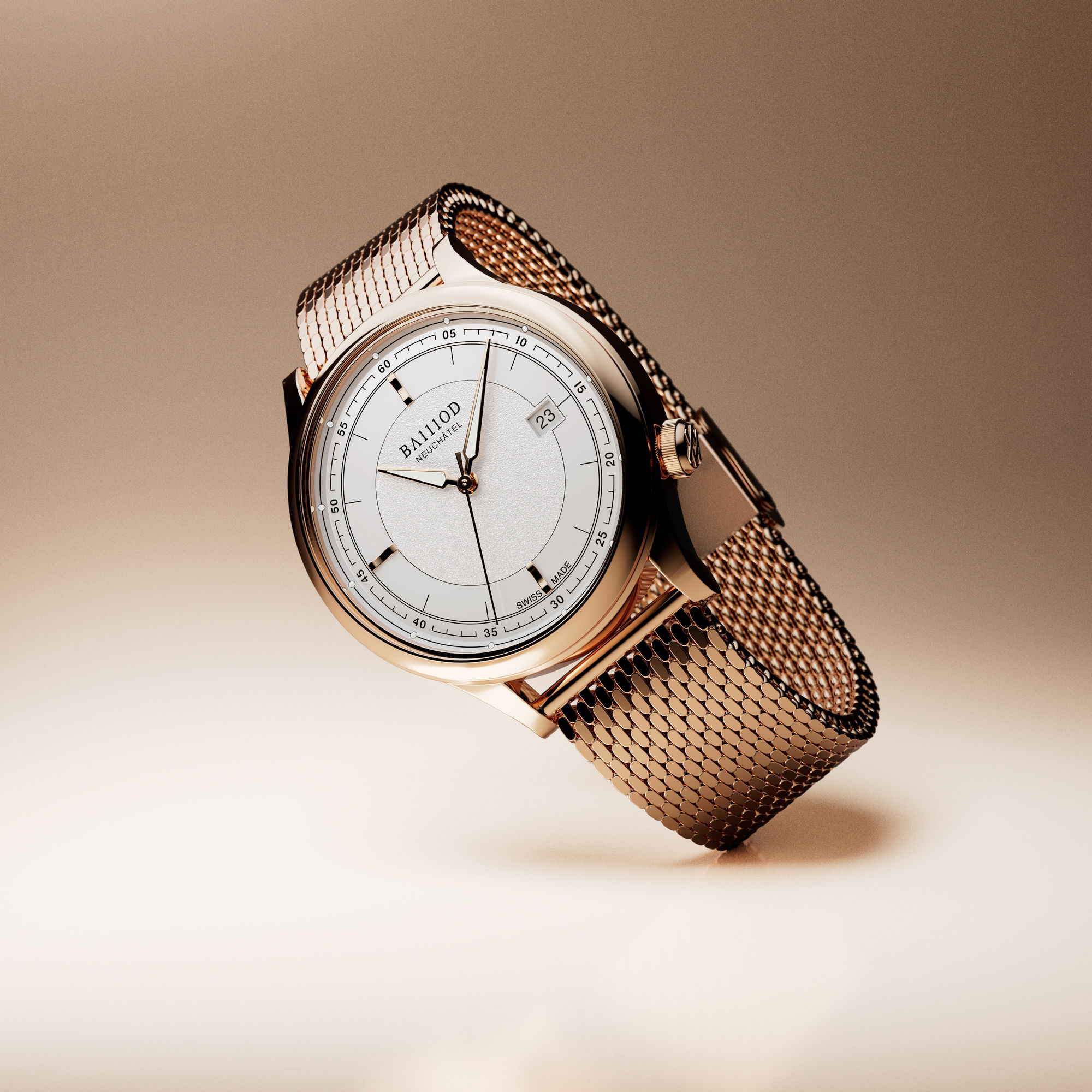 BA111OD Chapter 8 White Carnation Gold PVD