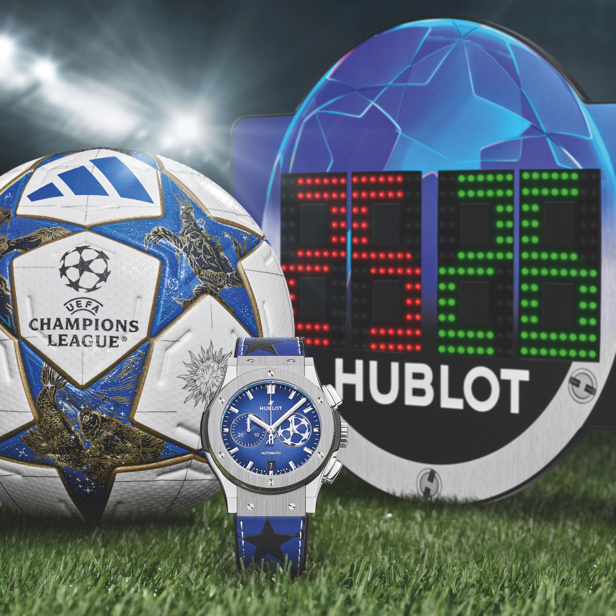 Hublot Classic Fusion Chronograph UEFA Champions League Titanium