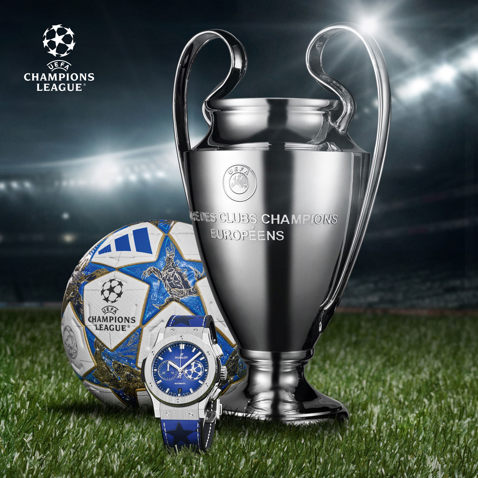 Hublot Classic Fusion Chronograph UEFA Champions League Titanium