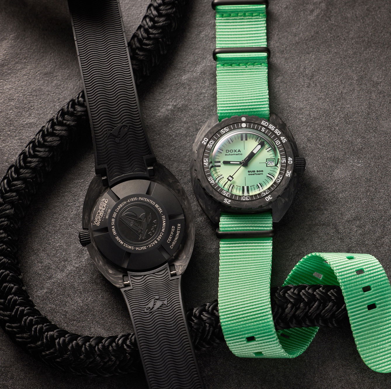 Doxa SUB 300 Carbon Seafoam Limited Edition