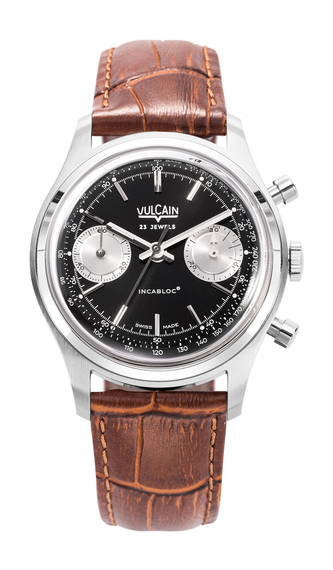 Vulcain Chronograph 1970's Black