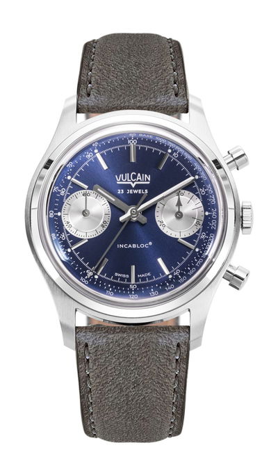 Vulcain Chronograph 1970's Blue