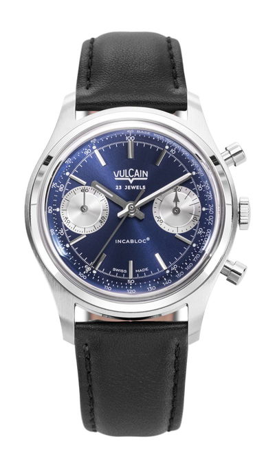 Vulcain Chronograph 1970's Blue