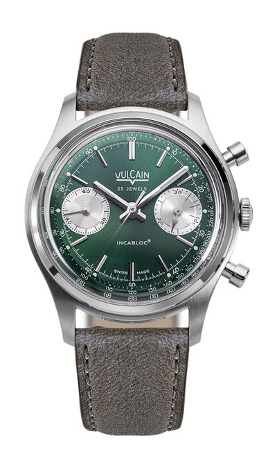 Vulcain Chronograph 1970's Green