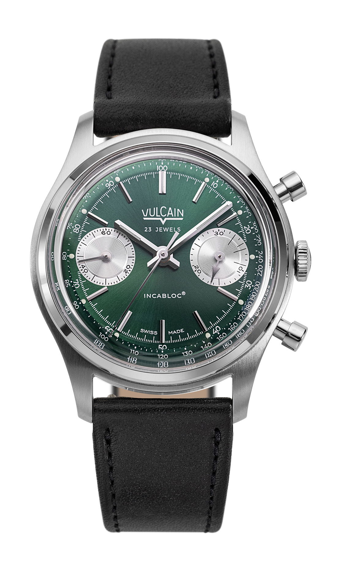 Vulcain Chronograph 1970's Green