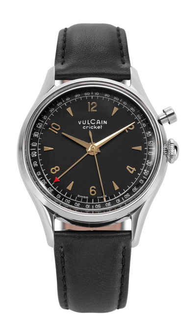 Vulcain Cricket Tradition 39 Black 
Gold