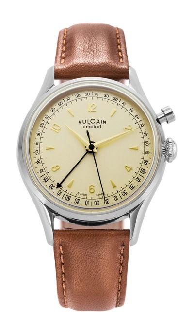 Vulcain Cricket Tradition 39 Eggshell