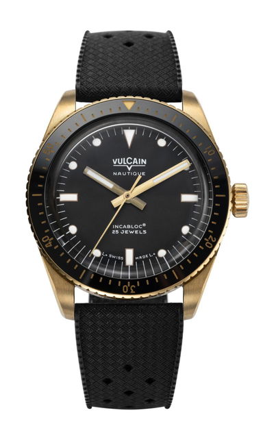 Vulcain Skindiver Bronze Black