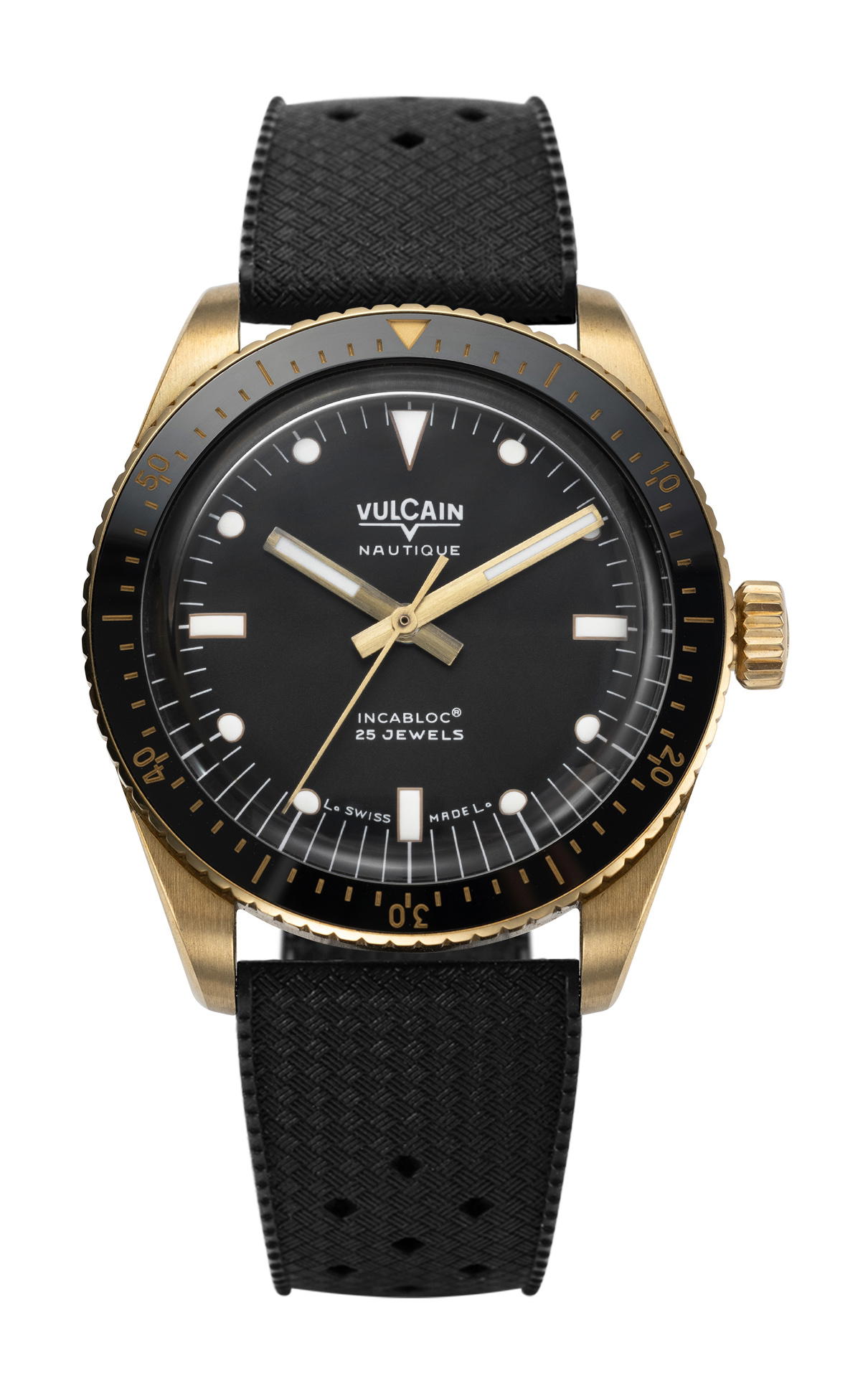 Vulcain Skindiver Bronze Black