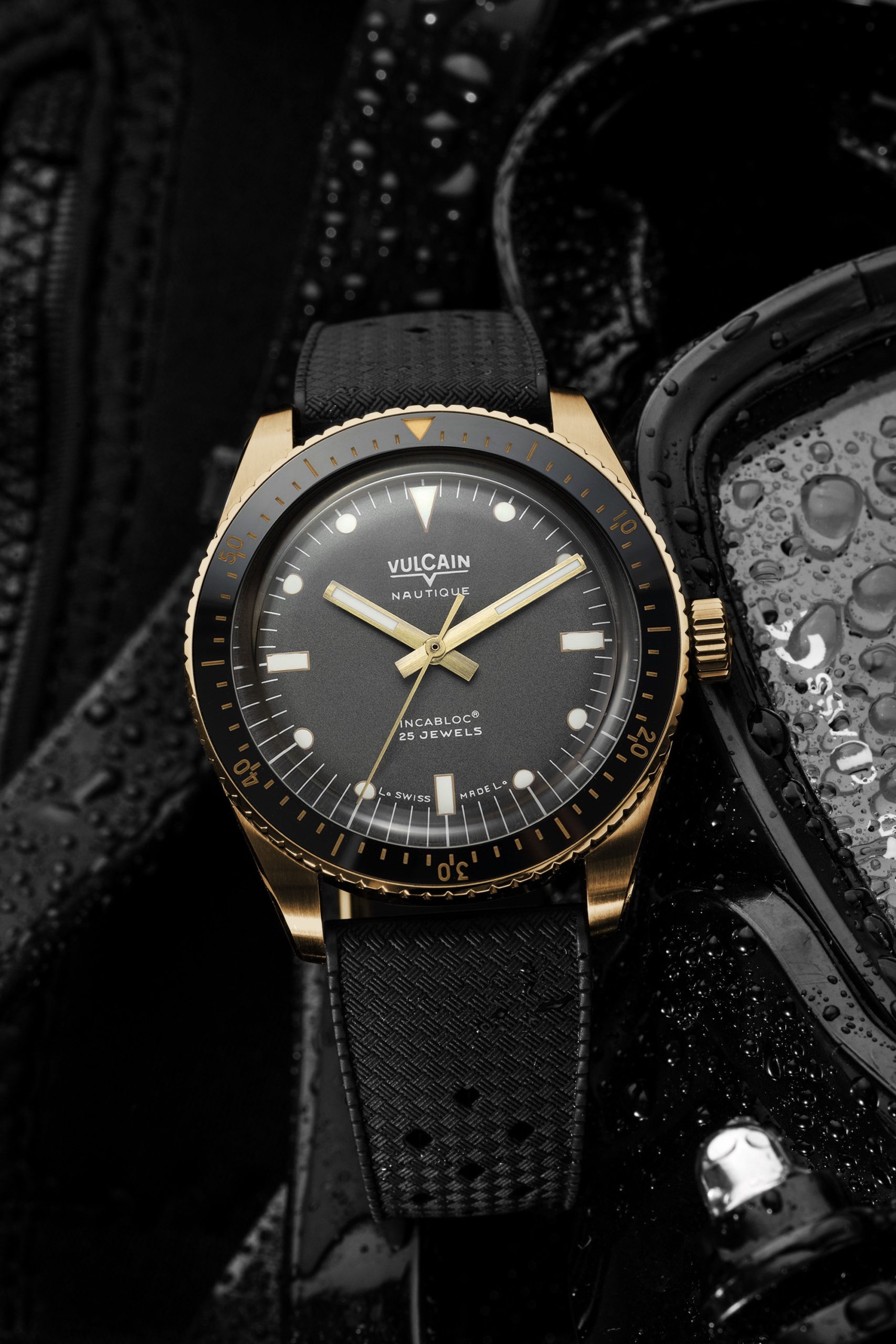 Vulcain Skindiver Bronze Gray