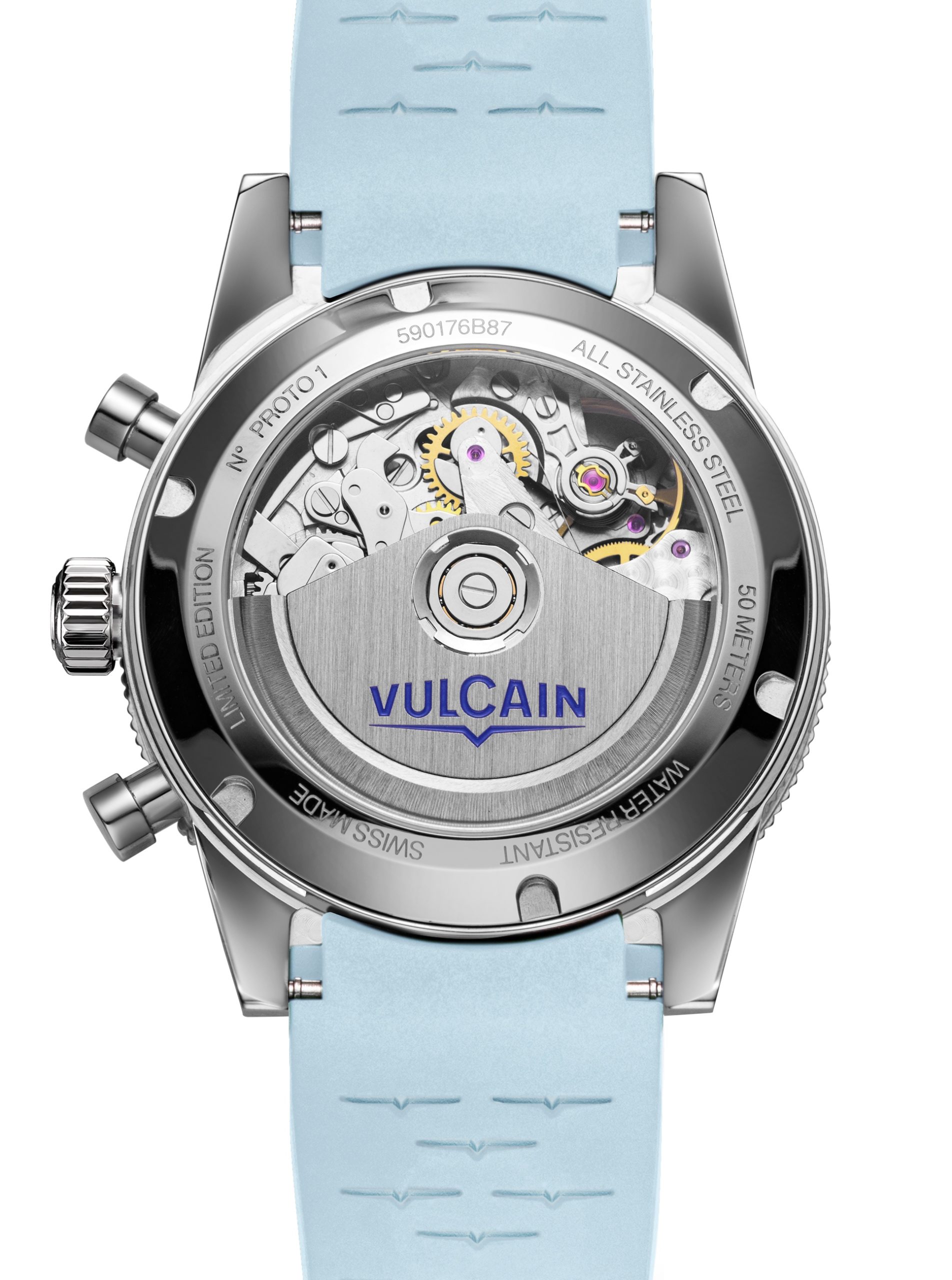 Vulcain Skindiver Chronograph Ice Blue