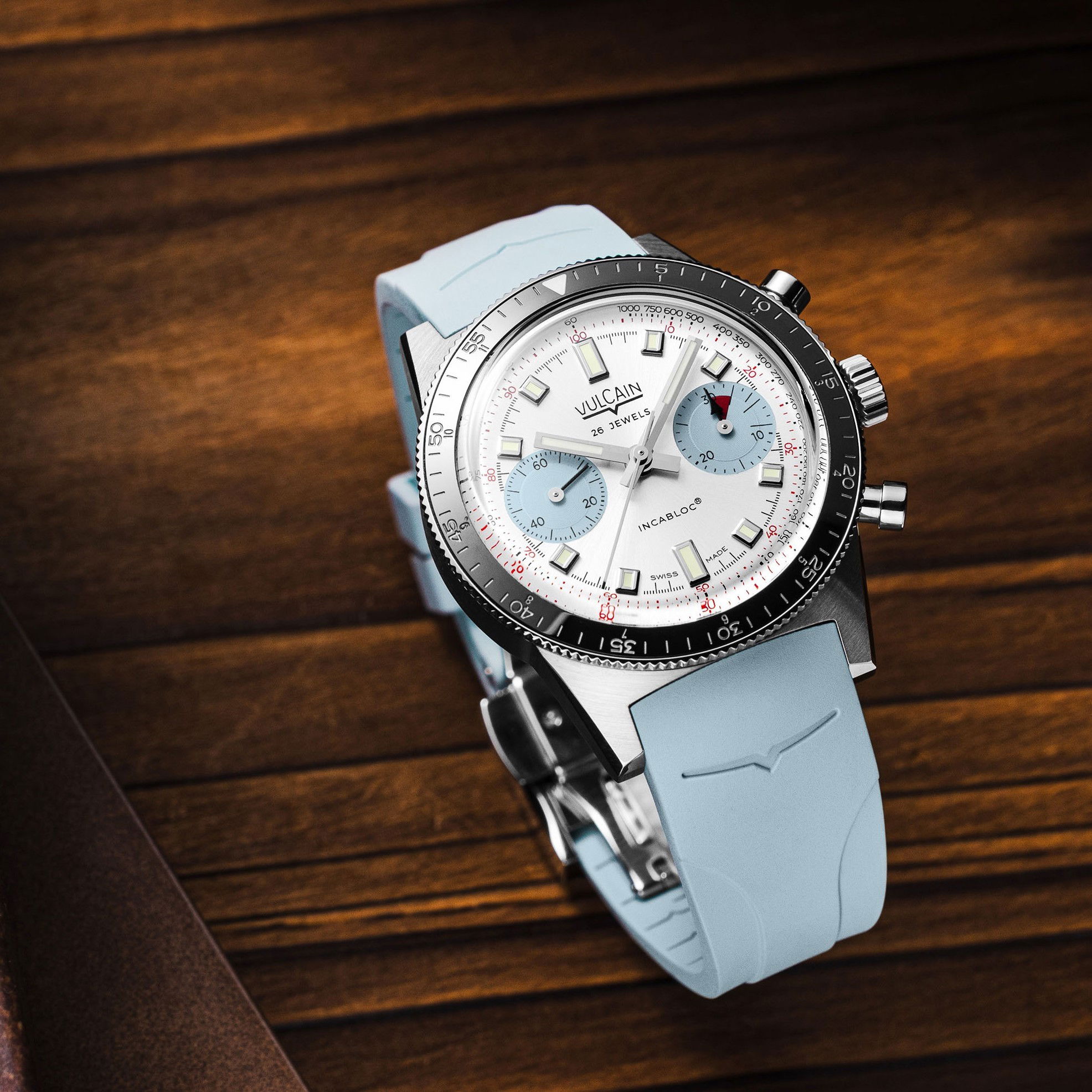 Vulcain Skindiver Chronograph Ice Blue