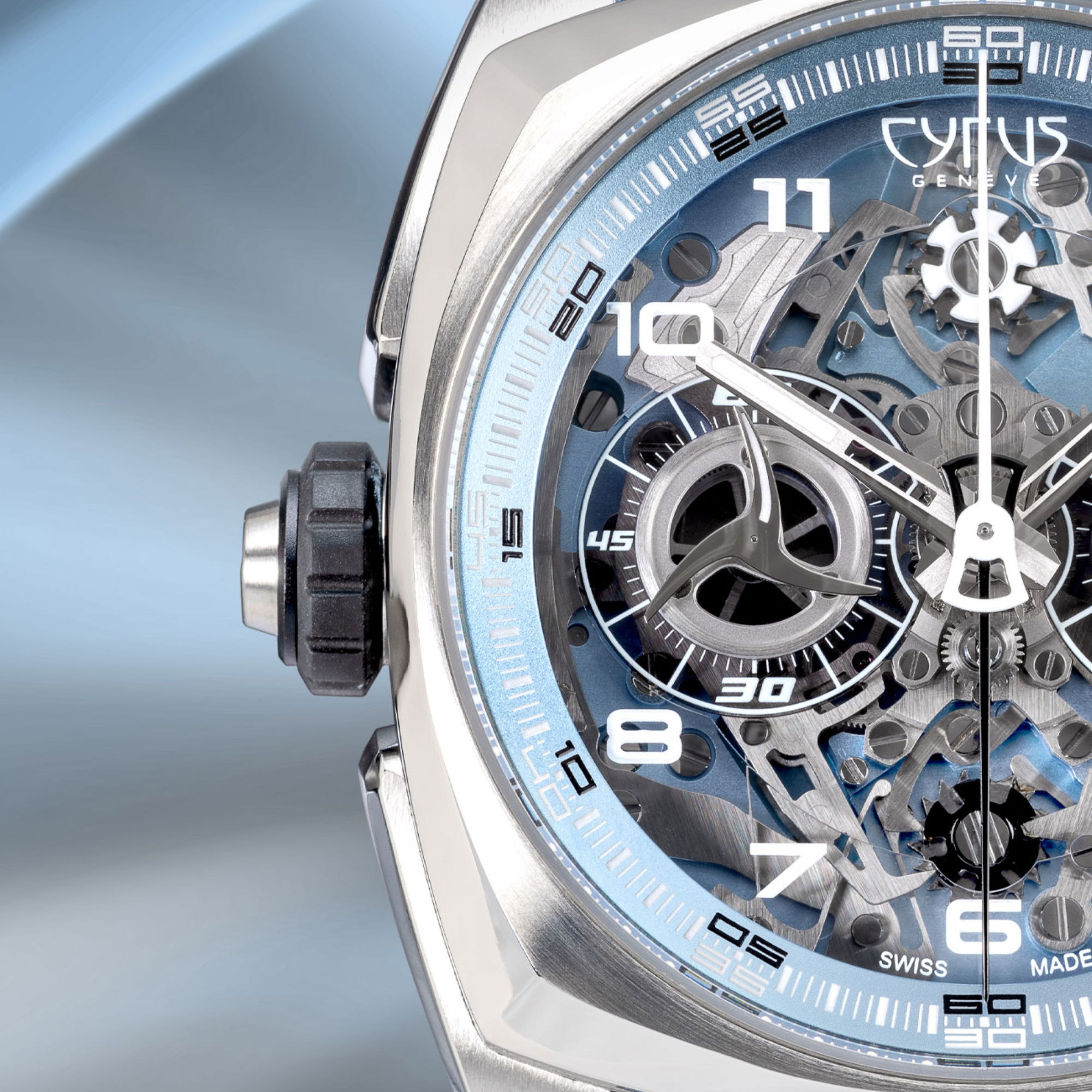 Cyrus Klepcys DICE Glacial Blue