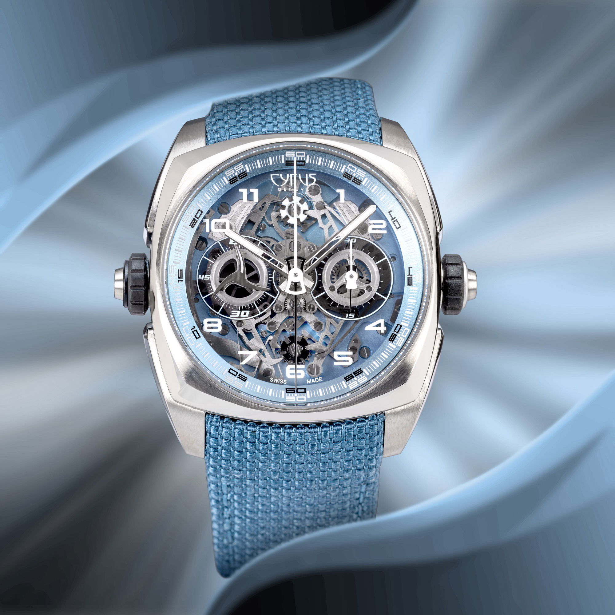 Cyrus Klepcys DICE Glacial Blue