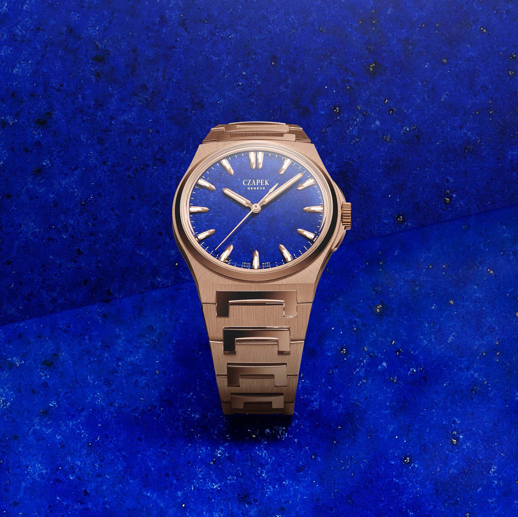 Czapek Antarctique Mount Erebus Lapis-Lazuli