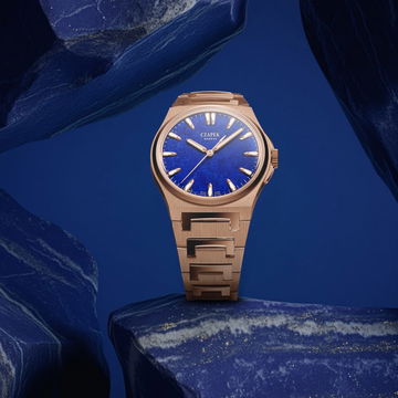 Czapek Antarctique Mount Erebus Lapis-Lazuli