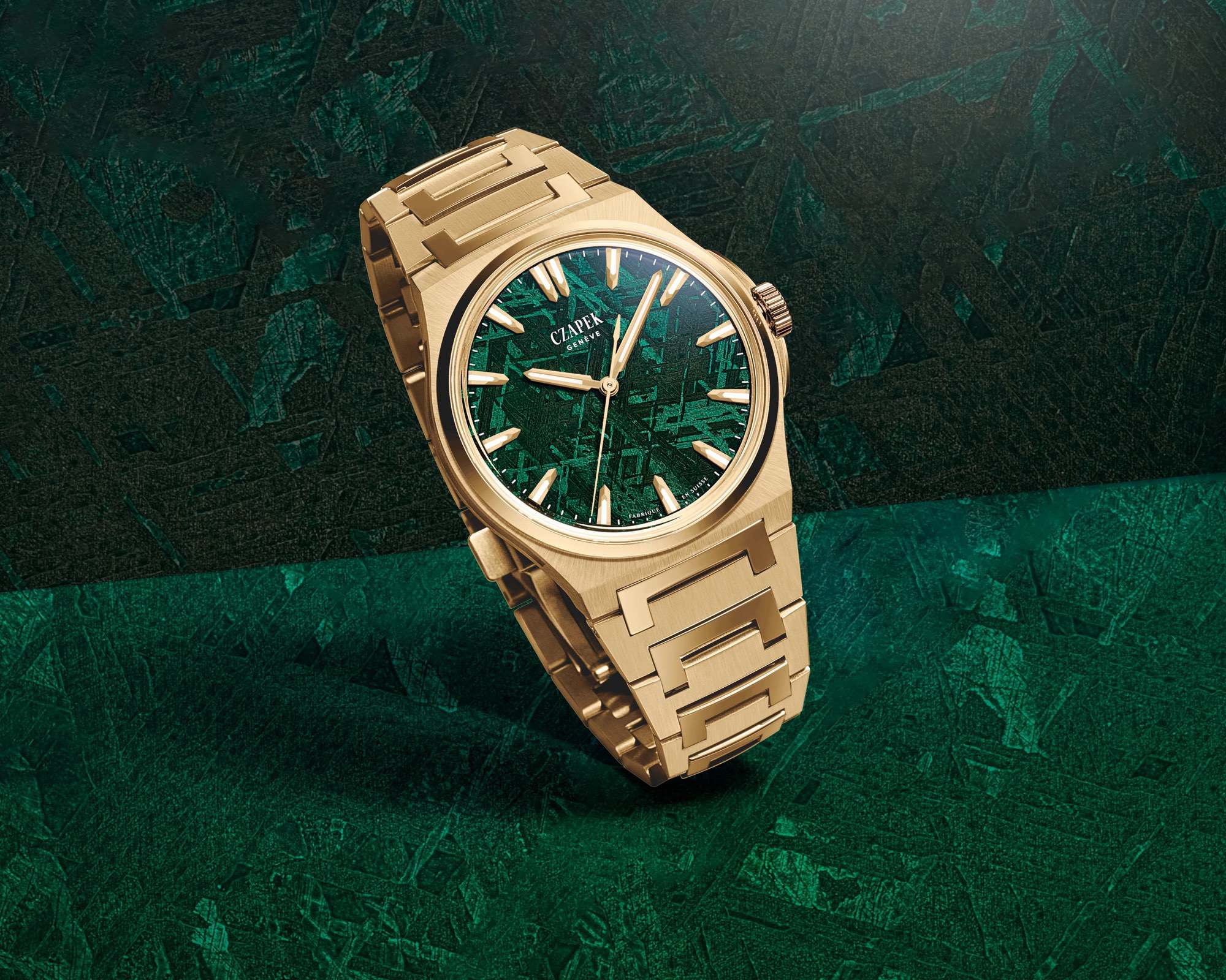 Czapek Antarctique Mount Erebus Green Meteor