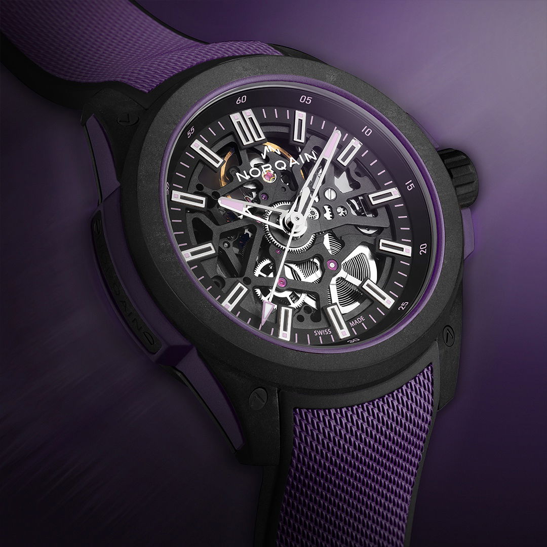NORQAIN Wild One Skeleton 42 Purple Limited Edition – The