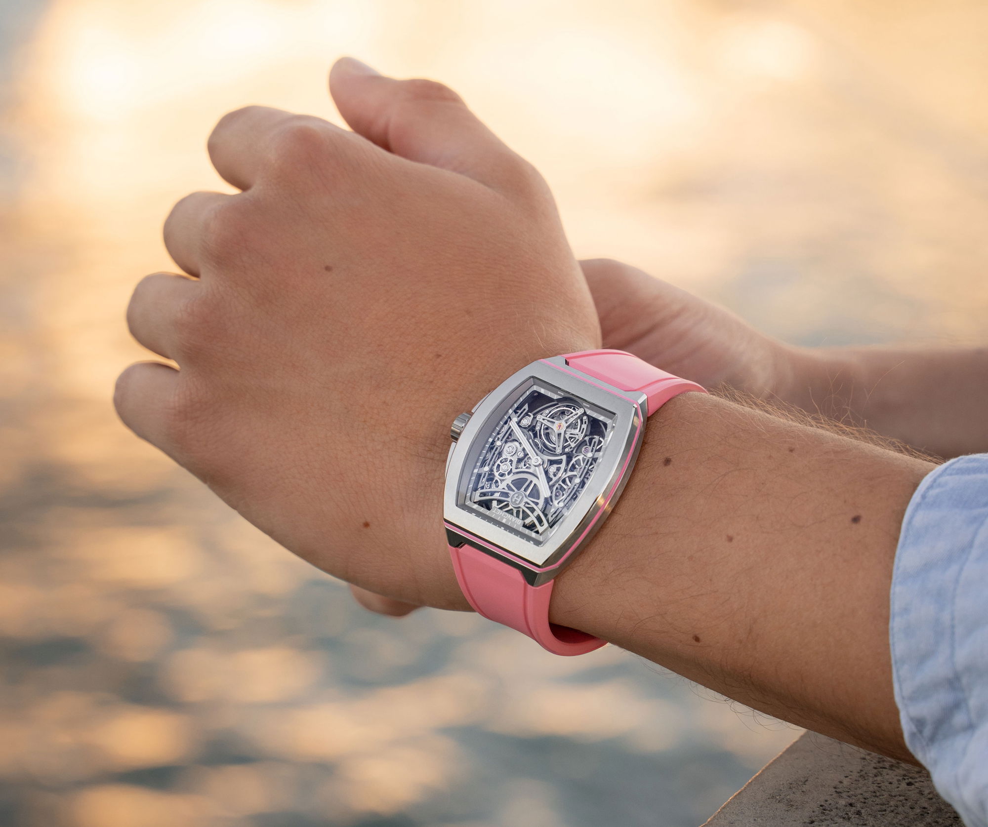 Bianchet B 1.618 Flying Tourbillon UltraFino Las Coloradas Pink