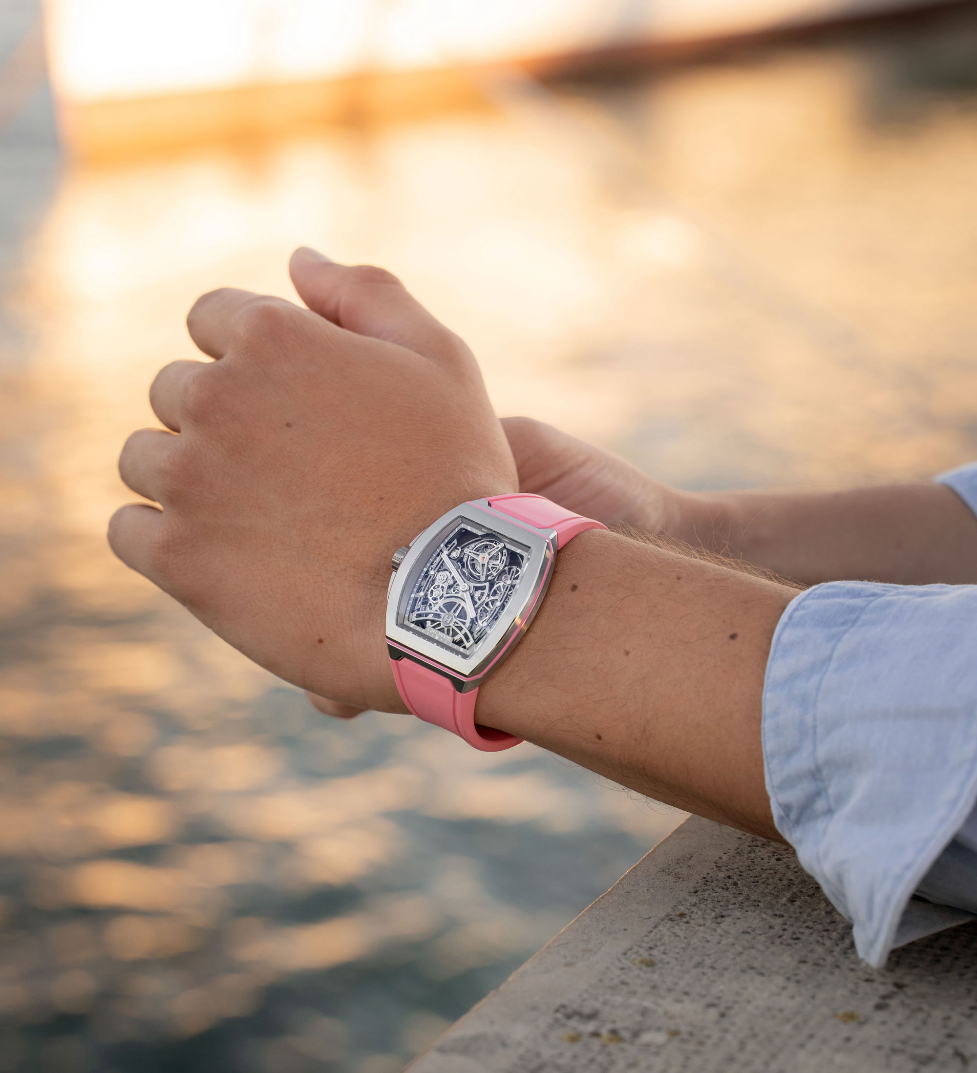 Bianchet B 1.618 Flying Tourbillon UltraFino Las Coloradas Pink