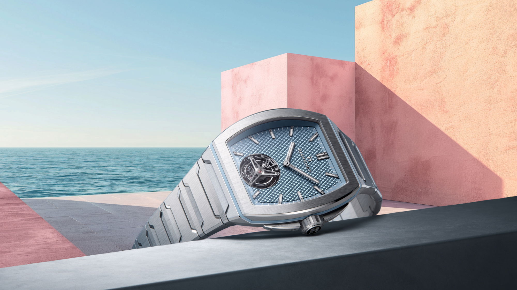 Bianchet B 1.618 Flying Tourbillon UltraFino Las Coloradas Sky Blue