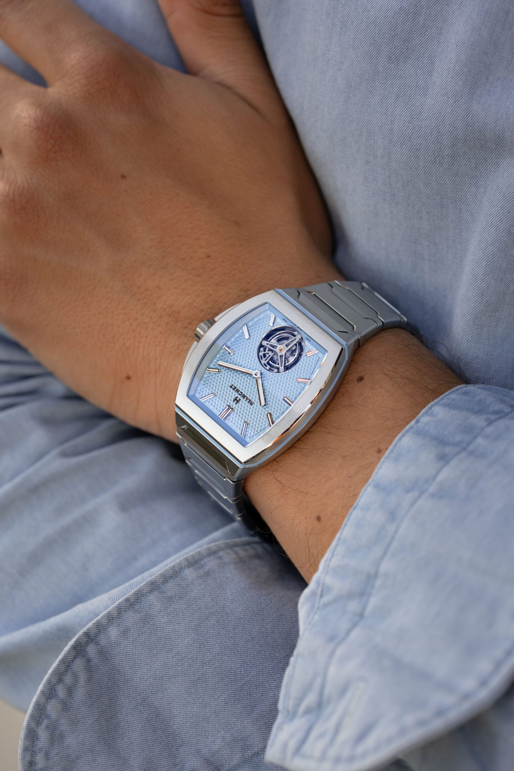 Bianchet B 1.618 Flying Tourbillon UltraFino Las Coloradas Sky Blue