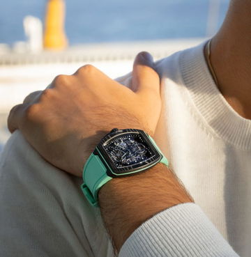 Bianchet B 1.618 Flying Tourbillon UltraFino Las Coloradas Aquamarine Carbon