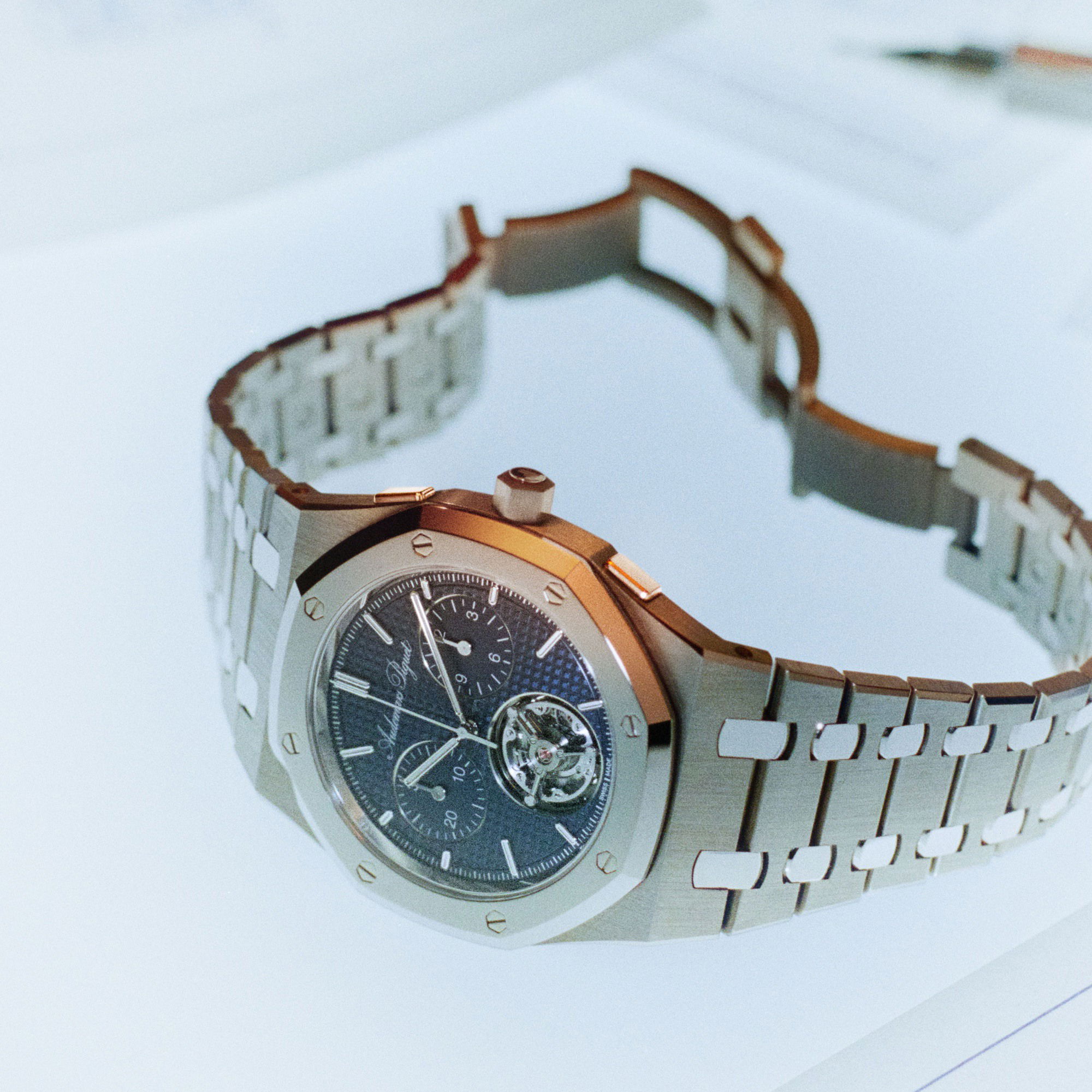 Audemars Piguet Royal Oak “Jumbo” Extra-Thin Selfwinding Flying Tourbillon Chronograph RD#5