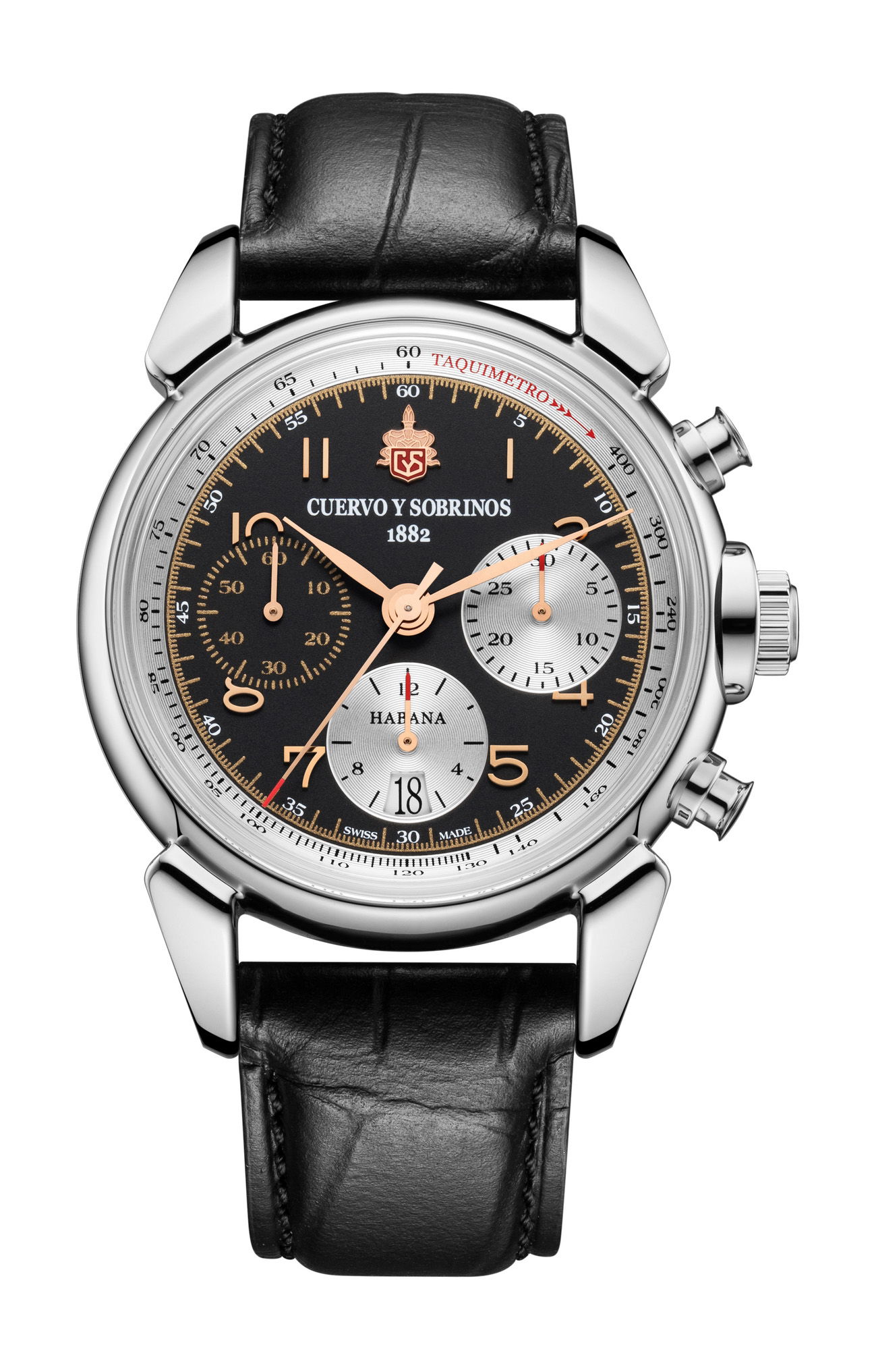 Cuervo y Sobrinos Chronograph Heritage