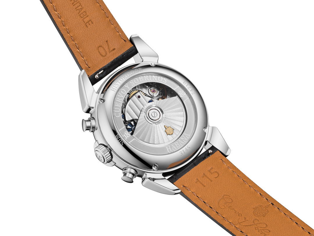 Cuervo y Sobrinos Chronograph Heritage – 3145.1HB – $7,720
