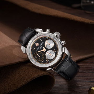 Cuervo y Sobrinos Chronograph Heritage