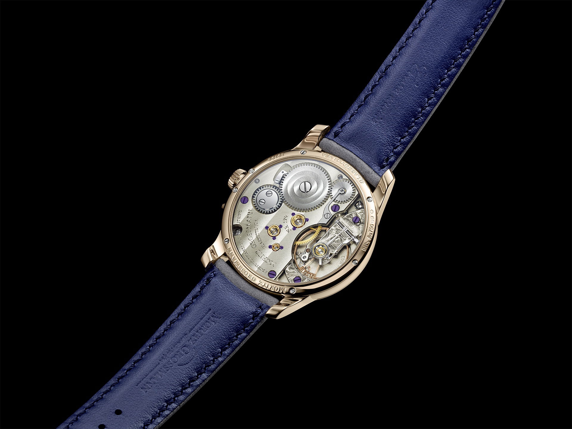 Moritz Grossmann Power Reserve Rose Gold Indices