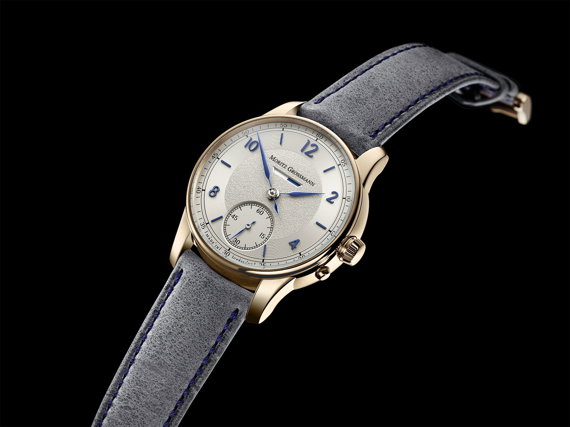 Moritz Grossmann Power Reserve Rose Gold Indices
