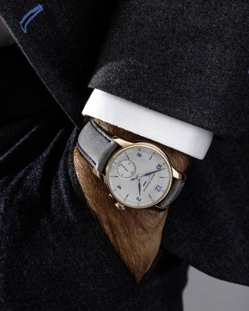 Moritz Grossmann Power Reserve Rose Gold Indices