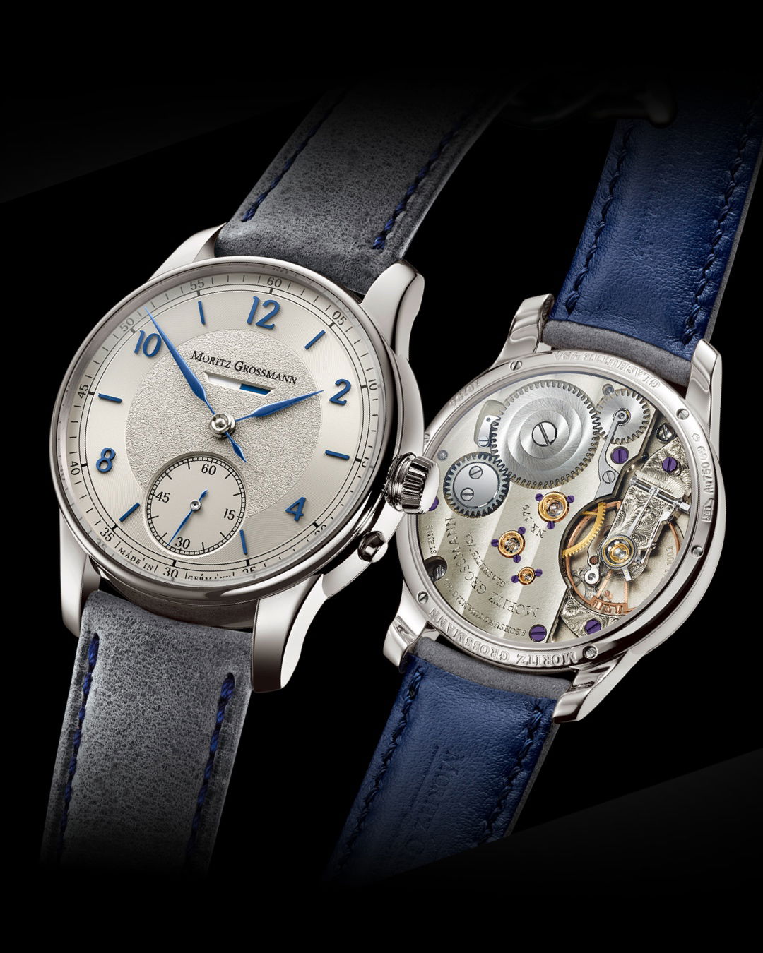 Moritz Grossmann Power Reserve White Gold Indices