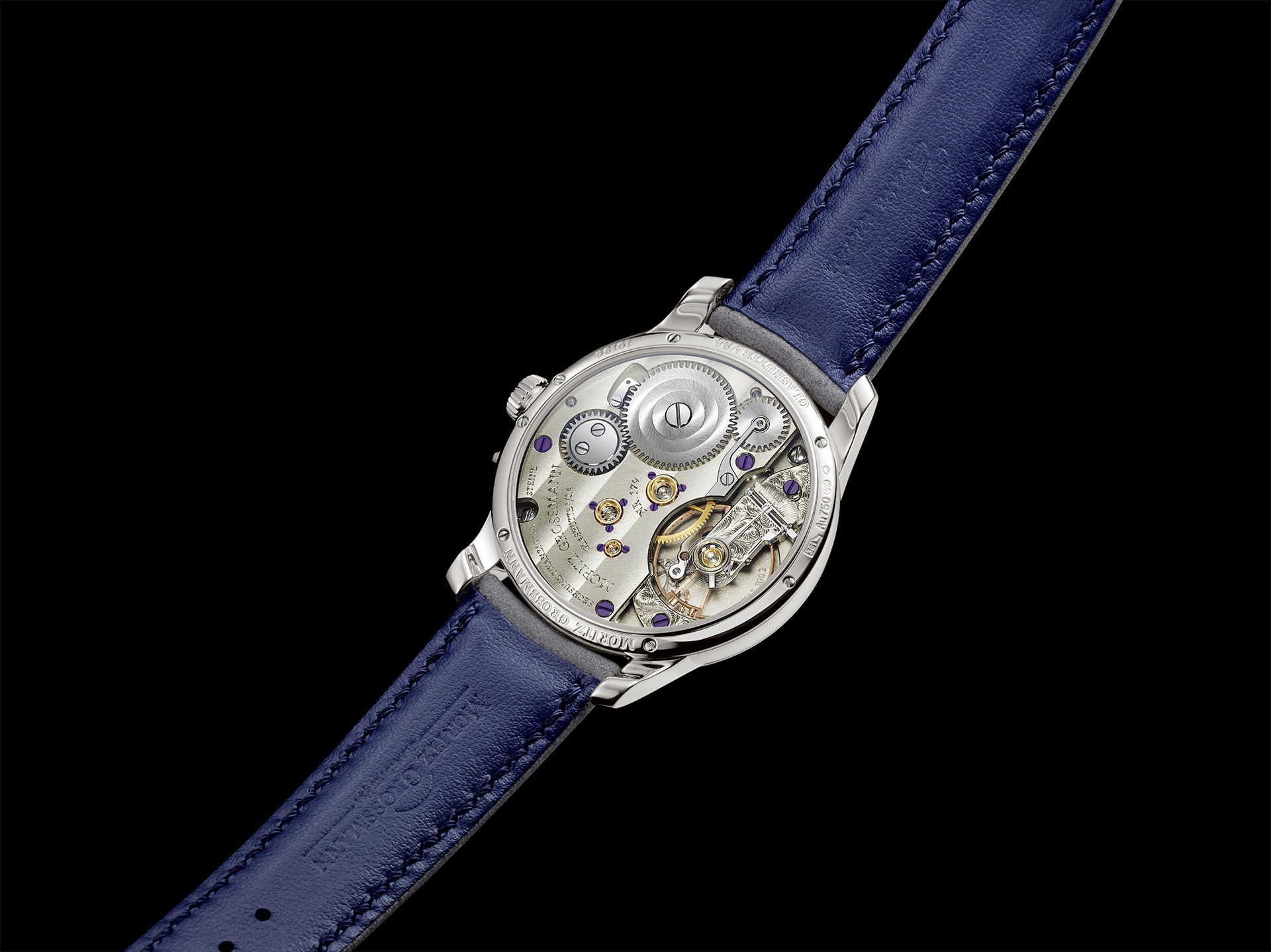 Moritz Grossmann Power Reserve White Gold Indices